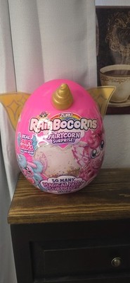 Zuru Rainbocorns Fairycorn Surprise Egg New Pink Fairy Wings Gold Heart Glitter