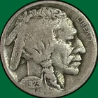 1923-S Buffalo Nickel Very Good VG Coin #41462