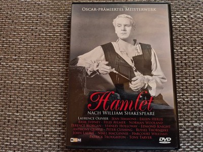 DVD William Shakespeare HAMLET (Drama, Klassiker) Laurence Oliver