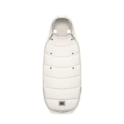 cybex PLATINUM Fußsack Schlafsack Kinderwagen Off White Teddyfleece Universal
