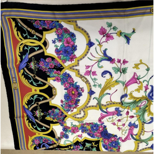 Foulard vintage GUCCI créateur authentique - Photo 8/13