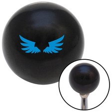 Blue Firebird Wings Black Shift Knob W M16x1.5 Insert Shifter Auto Manual Brody Blue Firebird Wings Black Shift Knob W M16x1.5 Insert Shifter Auto Manual Brody