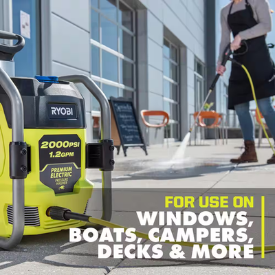 #ad #ad 2000 PSI 1.2 GPM Cold Water Corded Electric Pressure Washer $262.92