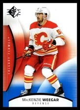 MacKenzie Weegar Calgary Flames 2025-26 SP Hockey Upper Deck Blue Parallel #44