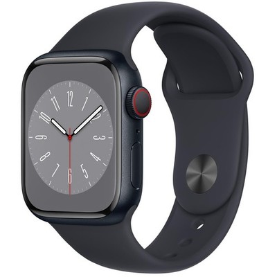 Apple Watch Series 8 41mm GPS/LTE Midnight Case Midnight Band MNUV3LL/A Used