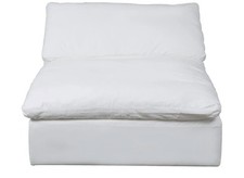 Sunset Trading Contemporary Puff Collection Slipcover Only for 44" Square Mod...