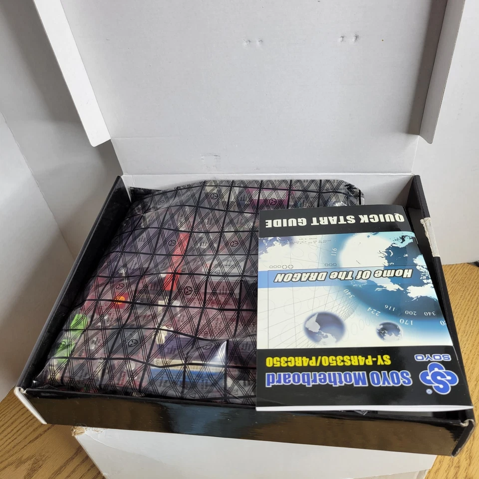 SOYO SY-P4RC350 Vintage Motherboard mATX Sock-478 Open Box  - Image 2 of 4