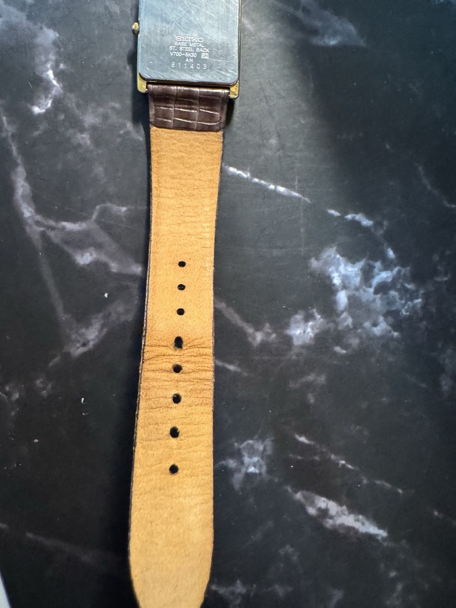 \"seiko tank\" ヴィンテージ　V700-5K30 Seikk V700-5K30 from 1996 – Paleh
