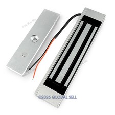 Waterproof DC 12V Heavy Duty 180kg Magnetic Door Lock For Access Control System