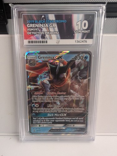 Greninja-GX graded ACE 10 for sale on eBay