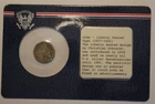 United States 1890 Seated Liberty Dime in Littleton Holder