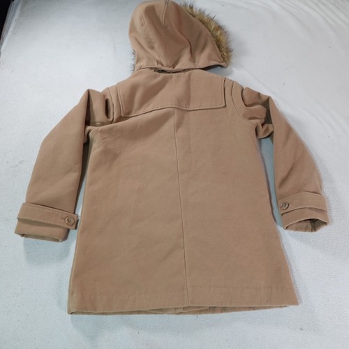 St Johns Bay Jacket Womens Large Beige Toggle Clasp Old Money Quiet Luxury Coat - Picture 20 of 24