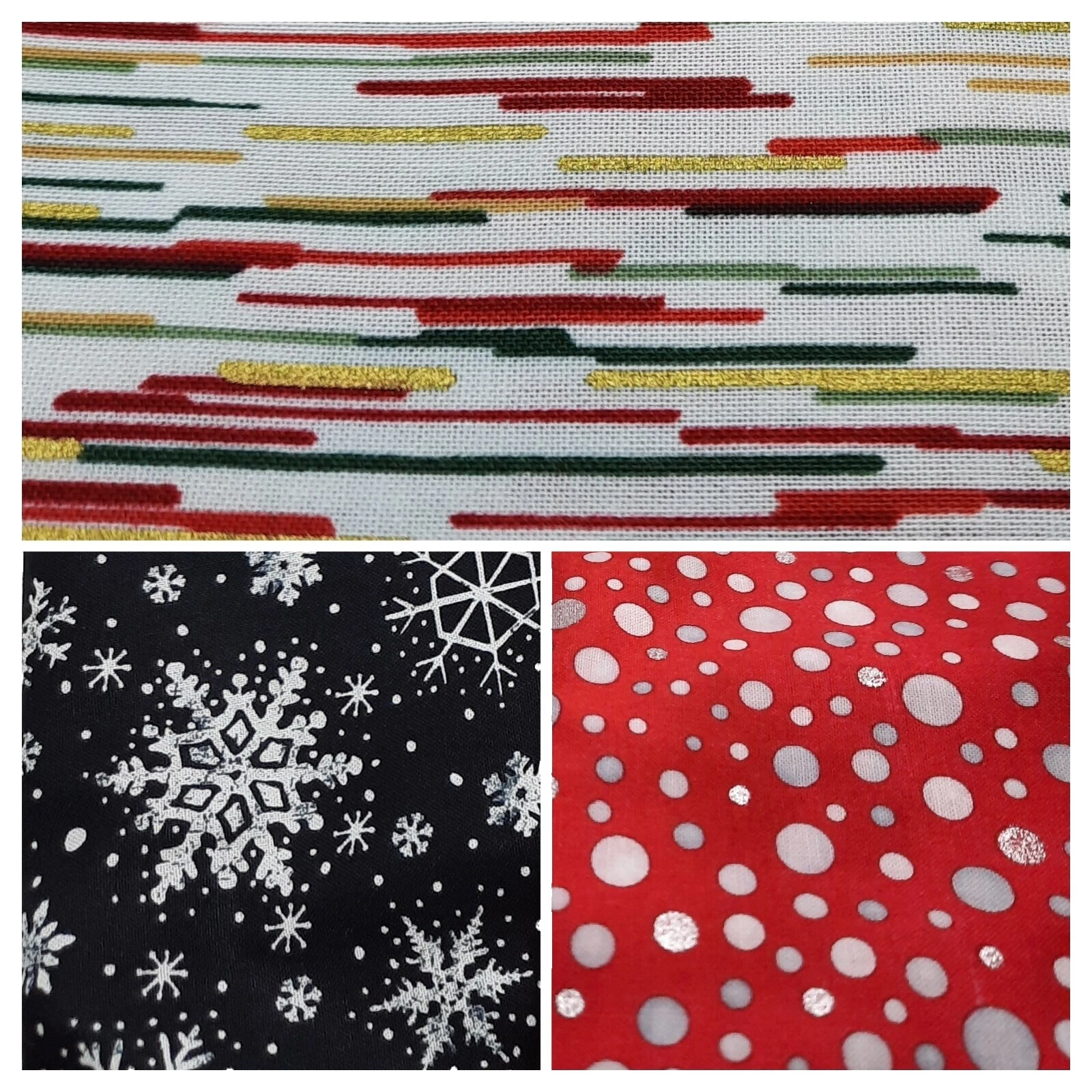 Vacaciones/Navidad Multicolor Hoffman California Fabrics géneros artesanales