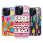 HEAD CASE DESIGNS HIPPIE XMAS SOFT GEL CASE HOESJE VOOR APPLE iPHONE TELEFOONS