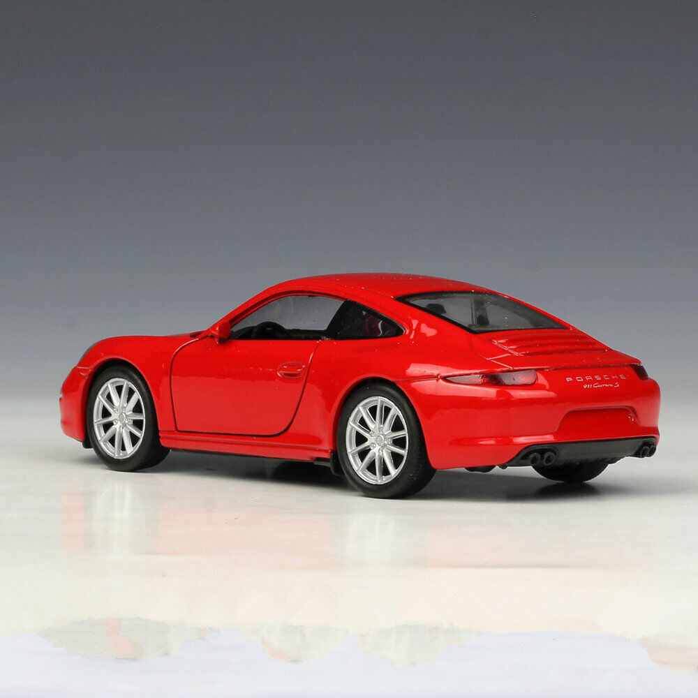 Welly 1:36 Porsche 911 Carrera S Metal Diecast Pullback