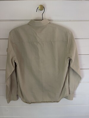 LAUREN RALPH LAUREN SAFARI OUTFITTERS SNAP FRONT SHIRT Khaki