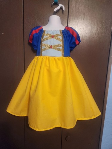 Disney Snow White dress Sizes 4T-8Y (6m-3T another listing) Halloween - Picture 8 of 9