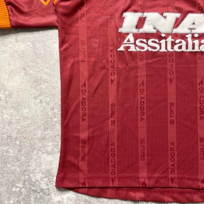 1999-00 Diadora Roma Home Shirt (when Nakata was a member