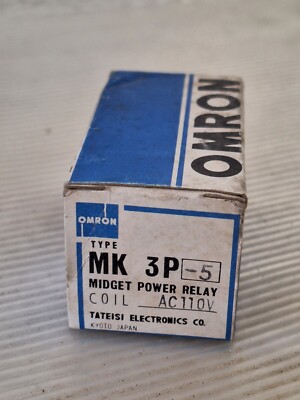 OMRON - MK 3P-5 - MIDGET POWER RELAY -Coil - AC110V - neu