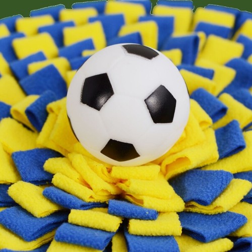 Snuffle Dog Toy Dispensing Blanket Chew Toy for Dogs Encouraging Foraging Skill - Zdjęcie 3 z 8