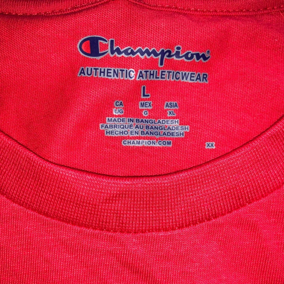 Camiseta Chicago Blackhawks Manga Larga Roja Campeón San Valentín con Bolsillo Grande Foto 4 de 4