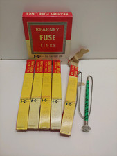 LOT OF 5 NEW OLD STOCK KEARNEY TYPE 200 25A FUSE LINKS 11025