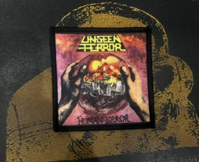 Unseen Terror Patch Grindcore Impetigo Righteous Pigs x