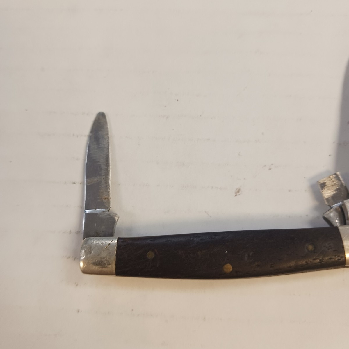 Vintage 1980s Browning 311 Seki Japan 2.75 Wood Handle Folding