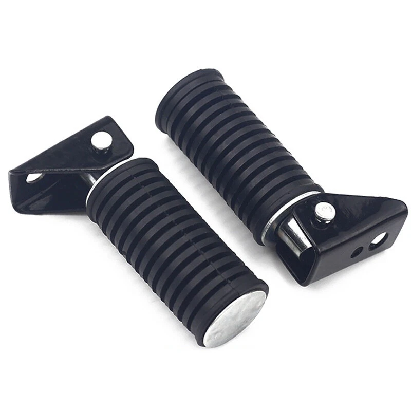 Juego de estriberas plegables para moto Pit Dirt Bike pedales reposapiés para pasajero Foto 4 de 4