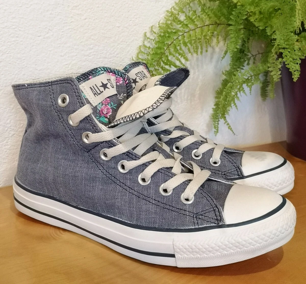 Converse all star hi top double tongue