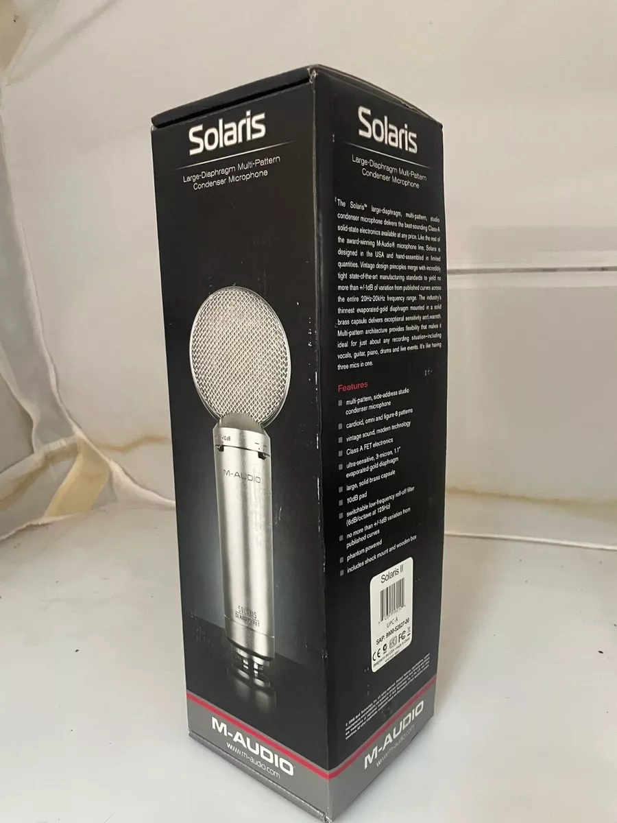 SUPER RARE - NEW OLD STOCK M-Audio Solaris Large-Diaphragm