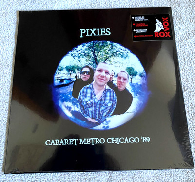 Pixies Cabaret Metro Chicago '89 versiegelt weiß Vinyl neu neuwertig LP Schallplatte