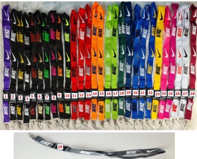 Nike Lanyard (new) Detachable Keychain Badge ID Holder ! Premium Lanayrd