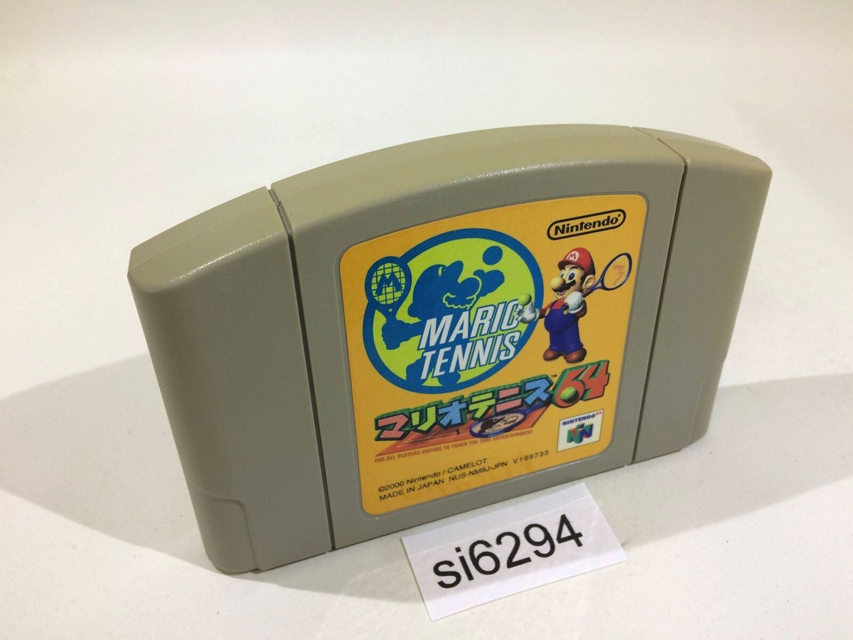 SI6294 Mario Tennis 64 Nintendo 64 N64 Japan | eBay