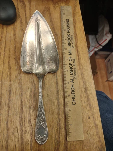 Raphael Flat Pie  Server Gorham Sterling Silver 1874