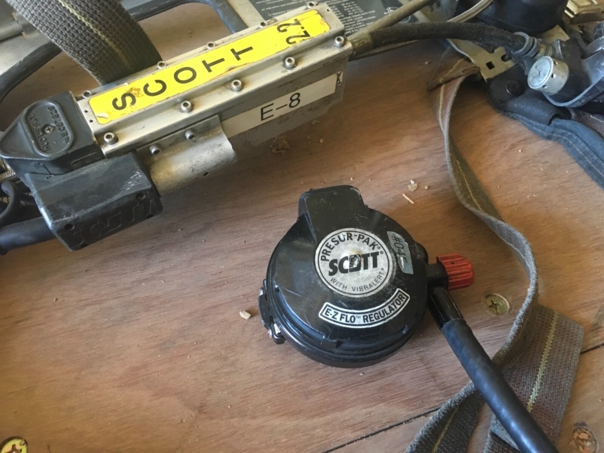 Scott 2.2 AP50 Air Pack Quick Connect HUD Integrated PASS Scott 2.2 AP50 Air Pack Quick Connect HUD Integrated PASS