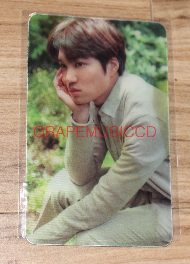 EXO NATURE REPUBLIC 2018 NEW VERSION LENTICULAR PHOTOCARD PHOTO