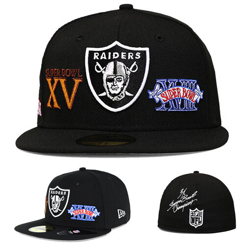 New Era Oakland Raiders Fitted Hat NFL 