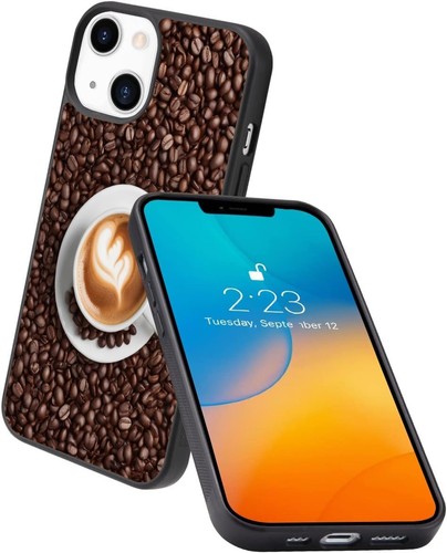 Anti scratch Cover For iPhone SE XS XR Max 5 6 7 8 Plus Magical Latte Coffee - Picture 8 of 25