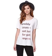 RVCA Juniors Daddy Issues Graphic T-Shirt