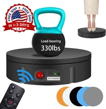 Plato giratorio eléctrico de 360 ​​grados para productos de fotografía NUEVO US