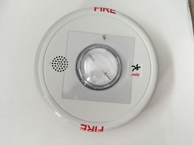 Nib New Est Edwards Gcf Hdvmh Fire Alarm Ceiling Horn Strobe White Ebay