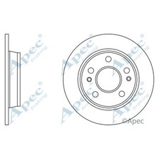2x Brake Discs Solid For Hyundai Veloster 1.6 GDI Apec Red Rear 584113X300