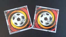 PATCH x2 LEXTRA BUNDESLIGA 97-02 GERMANY ALEMANIA FOOTBALL SOCCER BADGE