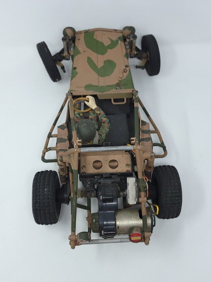 Vintage 1980s Tamiya Fast Attack RC Vehicle with Sand Blaster Tires eBay