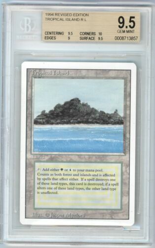 TROPICAL ISLAND (BGS GRADED 9.5 #0011086497) 3rd Edition (revised