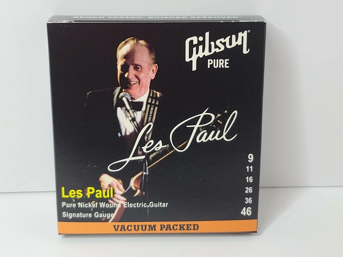 Gibson lps les paul signature electric guitar strings deals