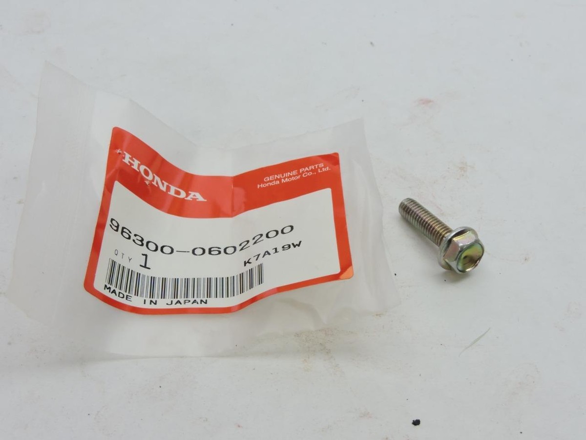 96300-06022-00 NOS Honda Flange Bolt 6X22 250 650 718 CBR XR