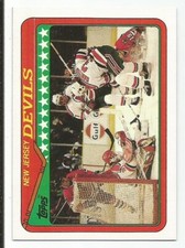 NEW JERSEY DEVILS  1990-91 TOPPS CARD NM-MT CONDITION CHRIS TERRERI