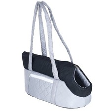 PAW Grey/Black Cozy Cat Travel Pet Carrier